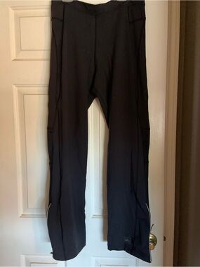 REI Black Kids Jogger Pants with Reflective Accents